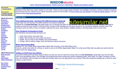 Wisdomebooks similar sites
