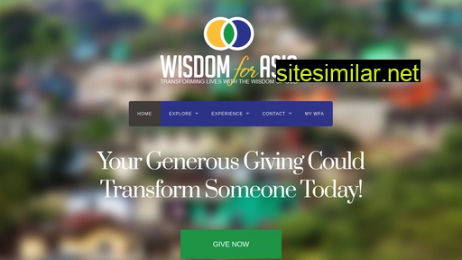 wisdomforasia.com alternative sites