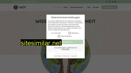 wissenschafftfreiheit.com alternative sites