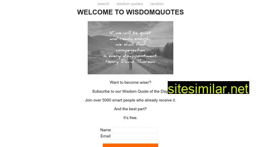 wisdomquotes.com alternative sites