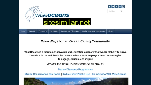 Wiseoceans similar sites