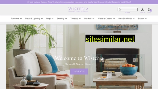 wisteria.com alternative sites