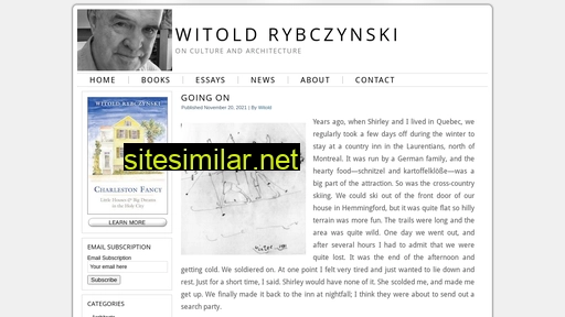 witoldrybczynski.com alternative sites
