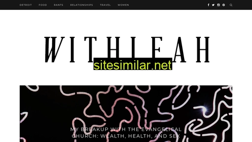 withleah.com alternative sites