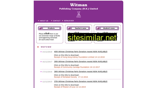Witmanhk similar sites