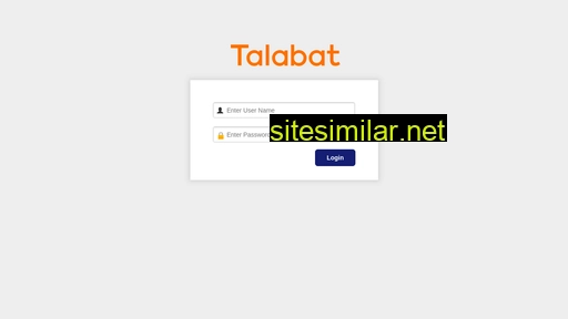 Talabat similar sites