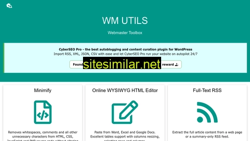 wmutils.com alternative sites