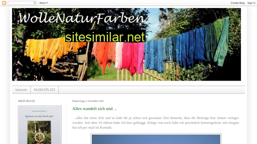 wollenaturfarben.blogspot.com alternative sites