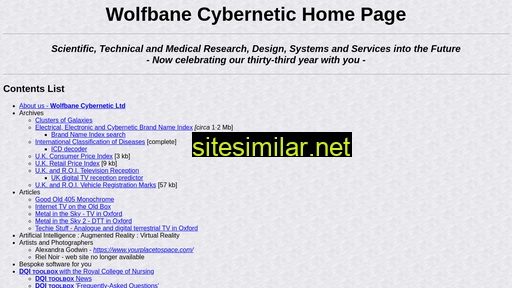 wolfbane.com alternative sites
