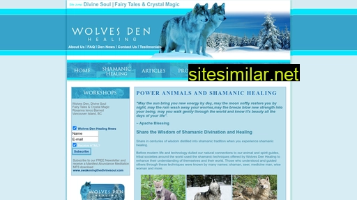wolvesdenhealing.com alternative sites