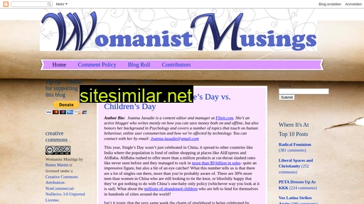 womanist-musings.com alternative sites