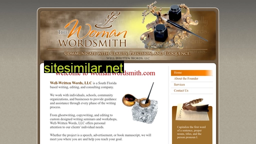 Womanwordsmith similar sites