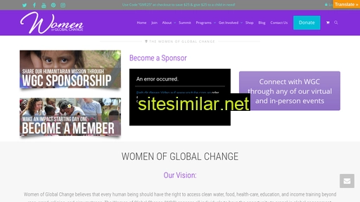 womenofglobalchange.com alternative sites