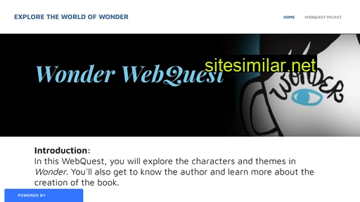 wonderwebquest.weebly.com alternative sites