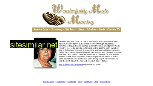 wonderfullymadeministry.com alternative sites