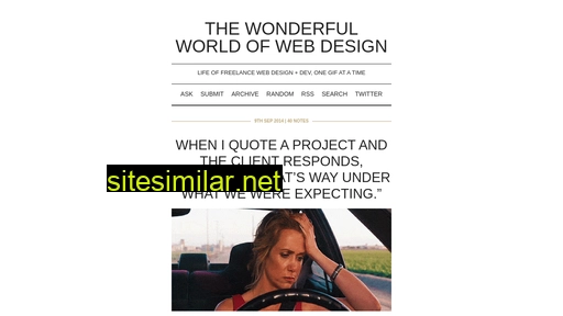 wonderfulworldofwebdesign.tumblr.com alternative sites