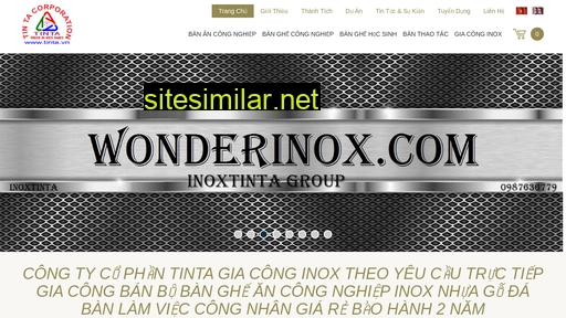 Wonderinox similar sites