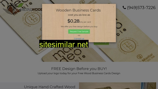 woodbusinesscard.com alternative sites