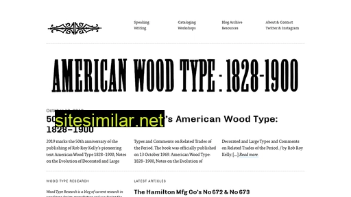 woodtyperesearch.com alternative sites