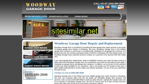 woodwaygaragedoor.com alternative sites