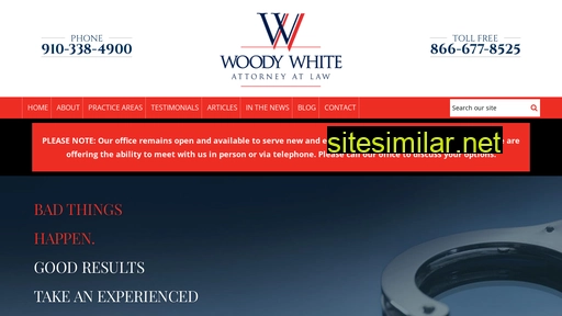 woodywhitelaw.com alternative sites