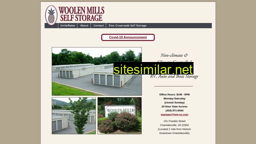 woolenmillsselfstorage.com alternative sites