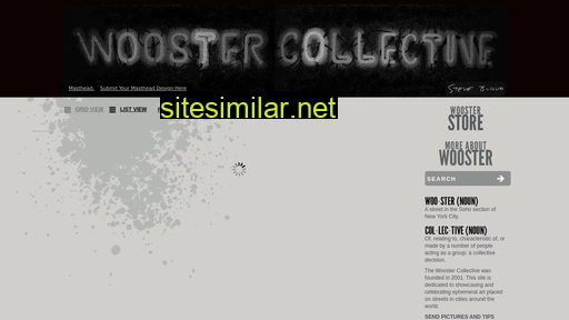 woostercollective.com alternative sites