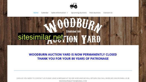 woodburnauction.com alternative sites
