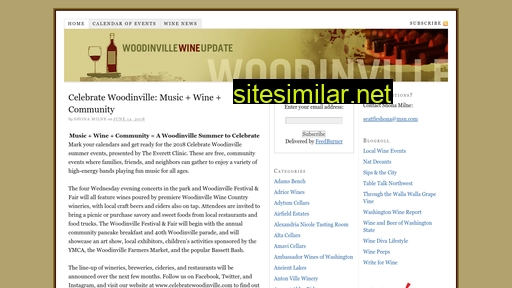 woodinvillewineupdate.com alternative sites