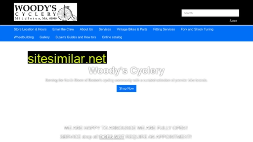 woodyscyclery.com alternative sites