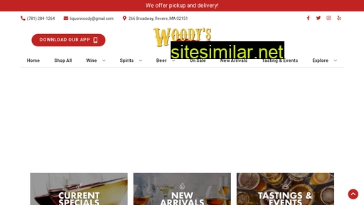 woodysliquors.com alternative sites