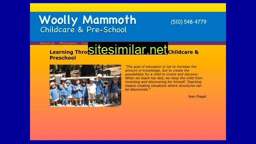 Woollymammothpreschool similar sites