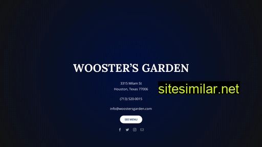 woostersgarden.com alternative sites