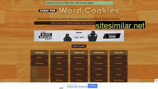 wordcookiescheat.com alternative sites