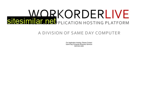 workorderlive.com alternative sites