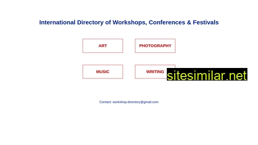 workshop-directory.com alternative sites