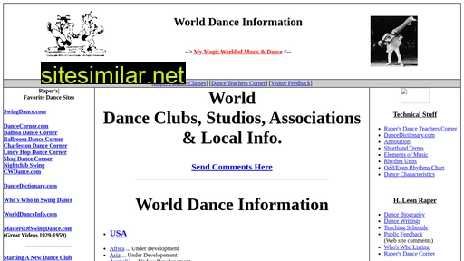 Worlddanceinfo similar sites
