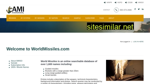 worldmissiles.com alternative sites