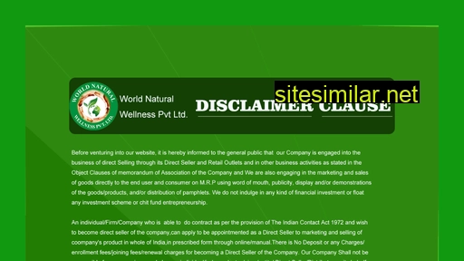 worldnaturalwellness.com alternative sites