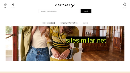 world.orsay.com alternative sites