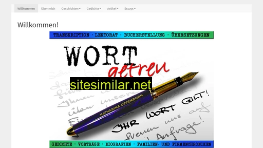 wortgetreu.com alternative sites