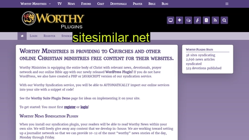 worthyplugins.com alternative sites