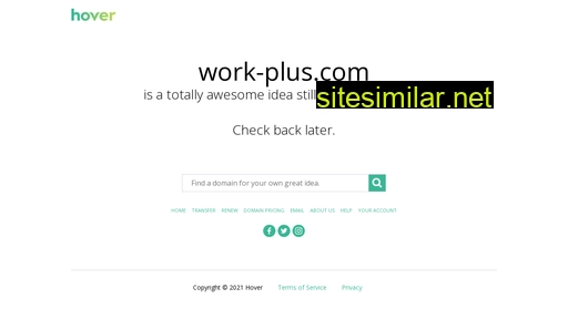 Work-plus similar sites