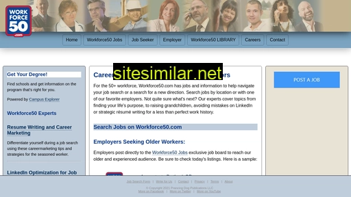 workforce50.com alternative sites