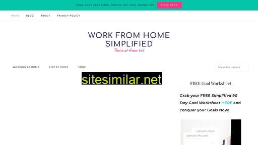 workfromhomesimplified.com alternative sites