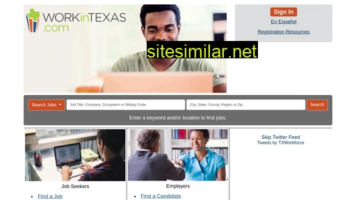 Workintexas similar sites