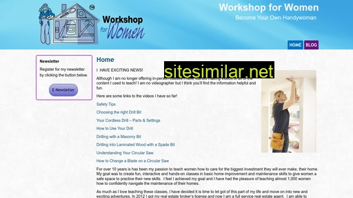 Workshopforwomen similar sites