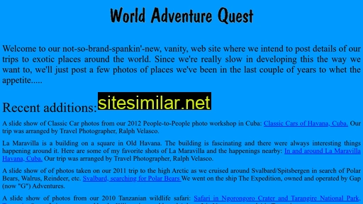 worldadventurequest.com alternative sites