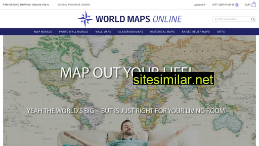 worldmapsonline.com alternative sites