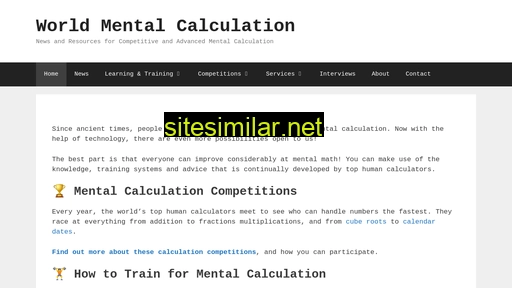 worldmentalcalculation.com alternative sites